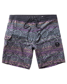 Vissla Curtains 17.5" Boardshort, FIESTA