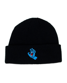 Santa Cruz YOUTH SCREAMING HAND YOUTH BEANIE, BLACK