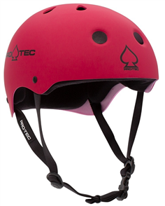 Pro-Tec Classic Fit Certified Junior Helmet, Matte Pink