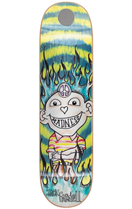 Madness Gonz R7, Green Swirl, Size 8.5 + Free Grip