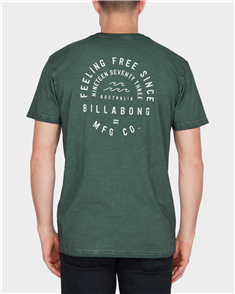 Billabong Triple Threat Tee, Dark Forest