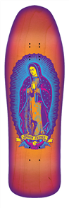 Santa Cruz Jessee Guadalupe Neon Sunburst Reissue Deck Size 9.9"