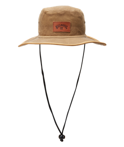 Billabong WAXED TWILL BIG JOHN HAT, DARK KHAKI