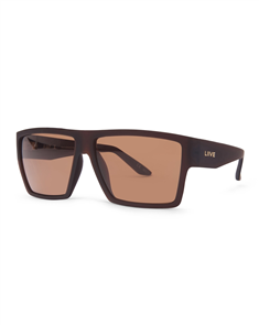 Liive AMP X POLARIZED SUNGLASSES, BEER BROWN