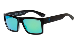 Liive Animal - Mirror Polar Floatized Sunglasses, Shiny Black