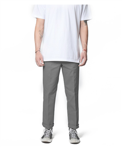Dickies WP873 Slim Straight Fit Work Pant, Charcoal