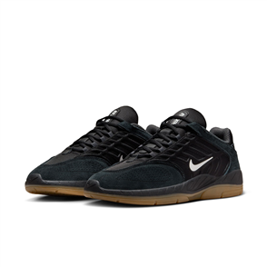 Nike SB VERTEBRAE Skate Shoe, BLACK/SUMMIT WHITE