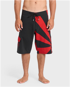 Billabong AI RISING SUN PRO BOARDSHORT, BLACK/RED