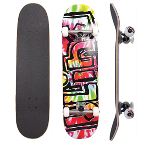Blind Heady Tie Dye Complete Skateboard, Multi 8.25"