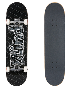 Blind OG Grunge Logo FP Complete Skateboard, Black, 8.0"