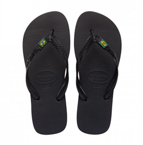 Havaianas Brazil Jandals Black