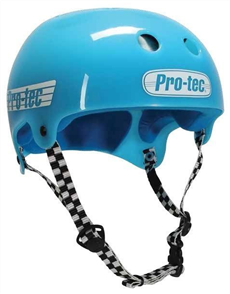 Protec Classic Bucky Helmet, Trans Blue