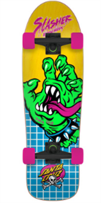 Santa Cruz Skate Meek OG Slasher Hand 9.7in x 31.7in Shaped Cruzer