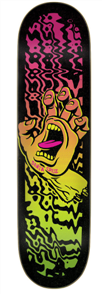 Santa Cruz Skate Acidic Hand 7 Ply Birch Deck 8.125in x 31.7in