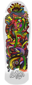 Santa Cruz Skate Hosoi Picasso Reissue Deck 10.26in x 30.42in