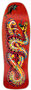 Santa Cruz Skate Kendall Snake Reissue Deck 9.975in x 30.125in