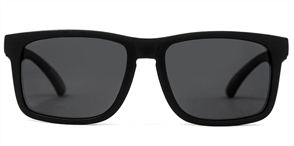 Carve Goblin Recycled Polarised Sunglasses, Black