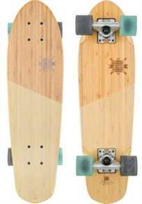 Globe Blazer Skate Longboard, Bmaboo Almond, 26" x 7.25"