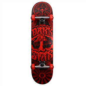 Darkstar Trippy FP Complete, Red 8.0"