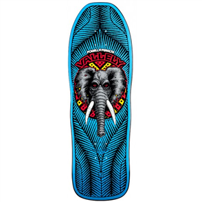 Powell Peralta Vallely Elephant Re-Issue Deck, Blue