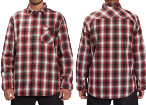 DC MARSHAL 2 SHIRT, CHILI PEPPER PLAID