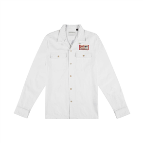 Deus Station Shirt, Vintage White