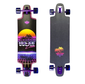 Dusters OCEAN LOVERS LONGBOARD, PURPLE