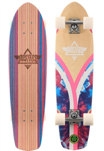 Dusters Duaters Flashback Tie Dye Cruiser, Pink/Blue, Size 31"