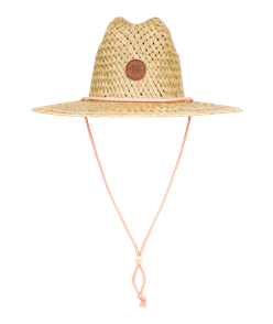 Roxy SUNSHINE ON MY MIND STRAW HAT, PAPAYA PUNCH
