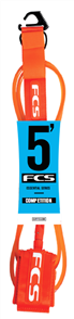 FCS 5' Comp Leash 5.5Mm Orange
