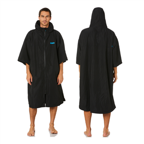 FCS Adult Shelter All Weather Hooded Poncho, Black