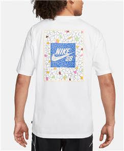 Nike SB Mosaic Tee, White