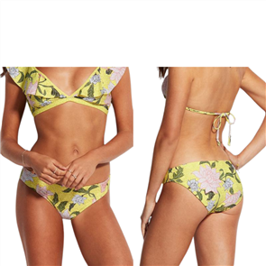 Seafolly Reversible Hipster Bikini Pant, Limelight