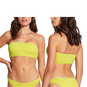 Seafolly Tube Bikini Top, Wild Lime