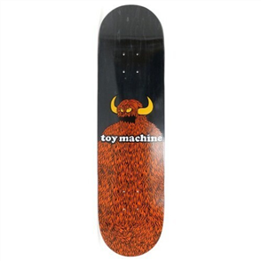 Toy Machine Furry Monster, Black/Orange, Size 8.25"