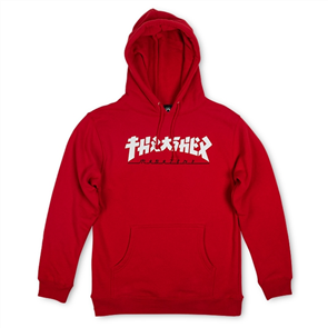 Thrasher GODZILLA HOOD, RED