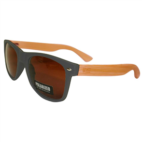 Moana Rd Sunnies, Grey Plain Arms Brown Lens