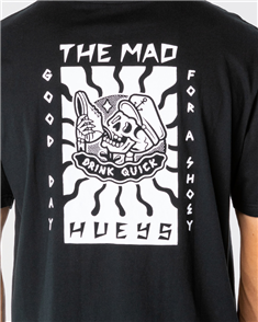 The Mad Hueys GOOD DAY FOR IT TEE, BLACK