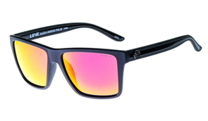 Liive Hazza - Mirror Polarized Sunglasses, Twin Blacks