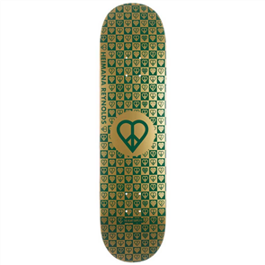 The Heart Supply Reynolds Trinity Gold Foil, Gold/Green, Size 8.25"