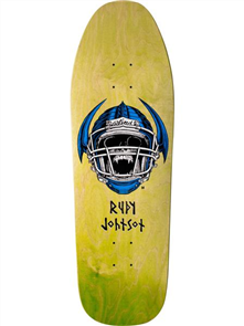 Blind Blind Johnson Jock Skull Heat Transfer 9"