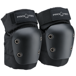 Protec Street Gear Junior Pad Set 3 Pk, Black