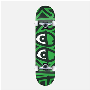 KROOKED Team Big Eyes Complete Skateboard, 8.0”
