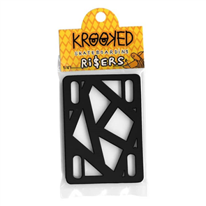 KROOKED RISER BLACK 1/4IN