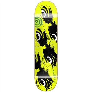 Madness SIDE EYE R7 DECK, NEON YELLOW 8.5 + Free Grip