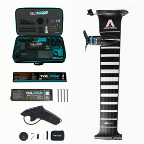 Foil Drive X Armstrong 185 Mast, Assist Max, HP, 3 Blade Combo  + 2 Batteries  #1 Seller