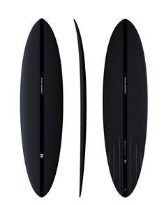 Thunderbolt Surfboards Harley Ingleby Mid 6 Twin Surfboard, Full Carbon