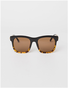Stella + Gemma Nala Sunglasses, Black/Gold
