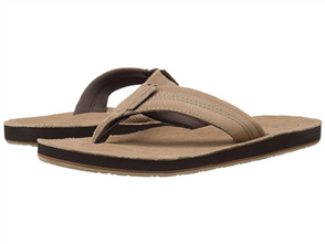 Oneill Mens GROUNDSWELL Jandal, Tan