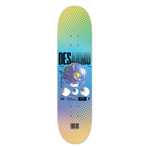 Primitive Skateboards Primitive Desarmo Vision, Multi, Size 8.38"